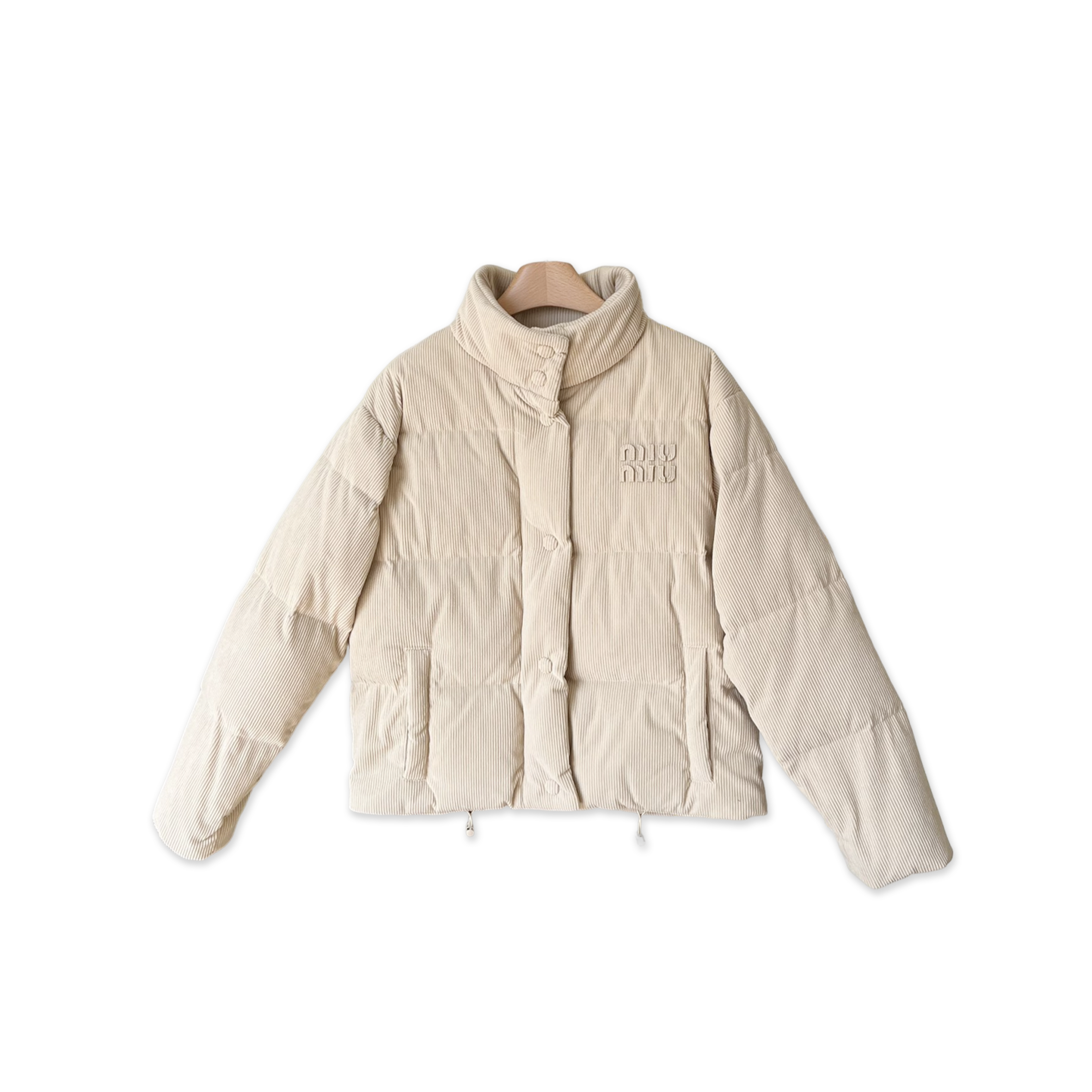 MIU MIU CORDUROY DOWN JACKET MIU MIU CORDUROY DOWN JACKET